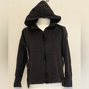 Adidas Black Hoodie Jacket women’s medium